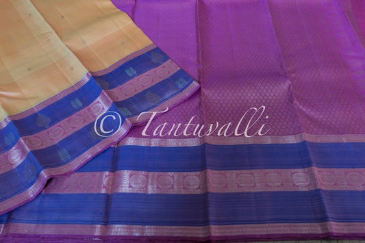 Mango Orange Dual Tone Korvai