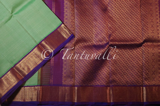 Rexona Green with Purple Korvai