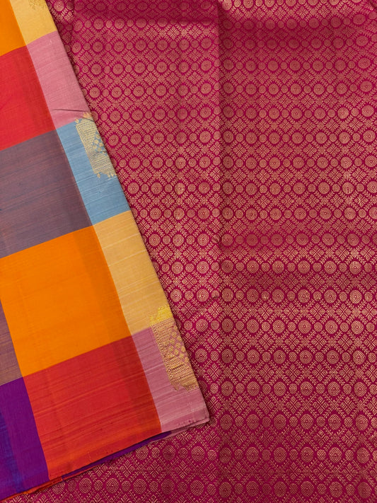 Multi large checks Paalum Pazhamum- Borderless