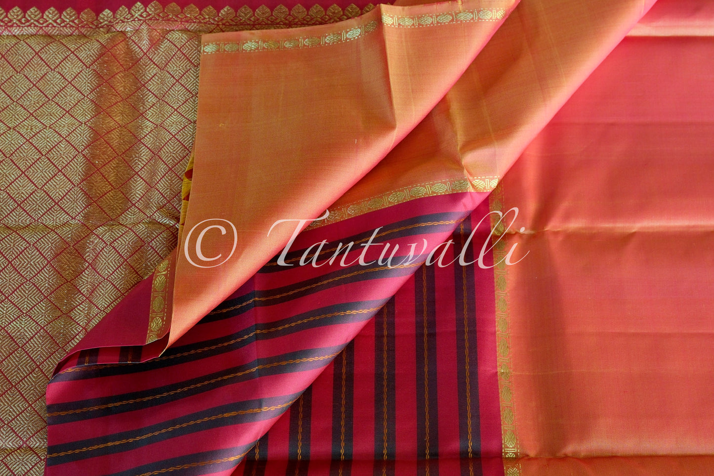 Red Orange Ganga Jamuna