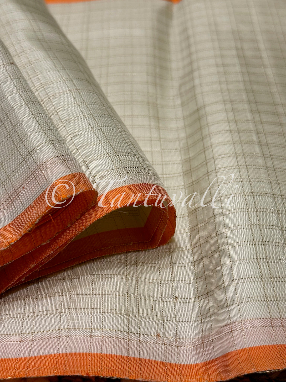 Lavender Fusion Bandhani Meenakari with Ivory Long Border Pure Zari