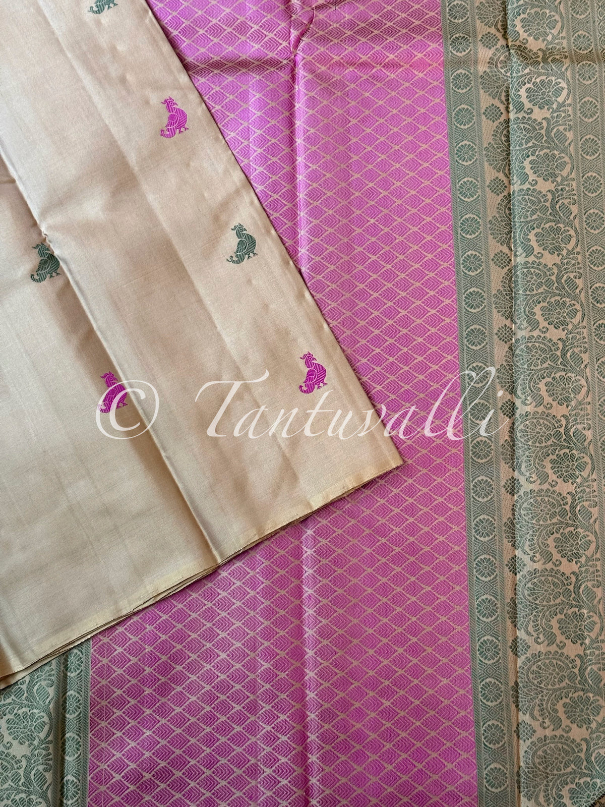 Biscuit Meenakari Borderless