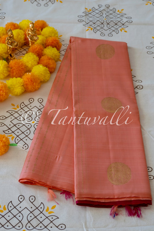 Pastel Orange Borderless