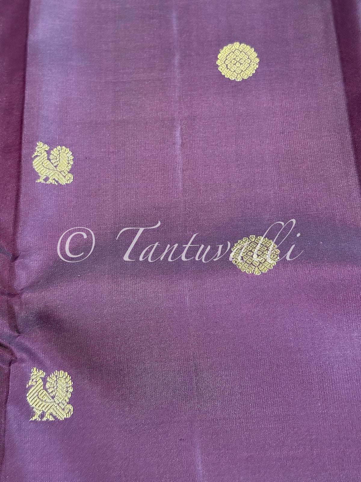 Jamun Meenakari and Zari Seepu Reku Self Border