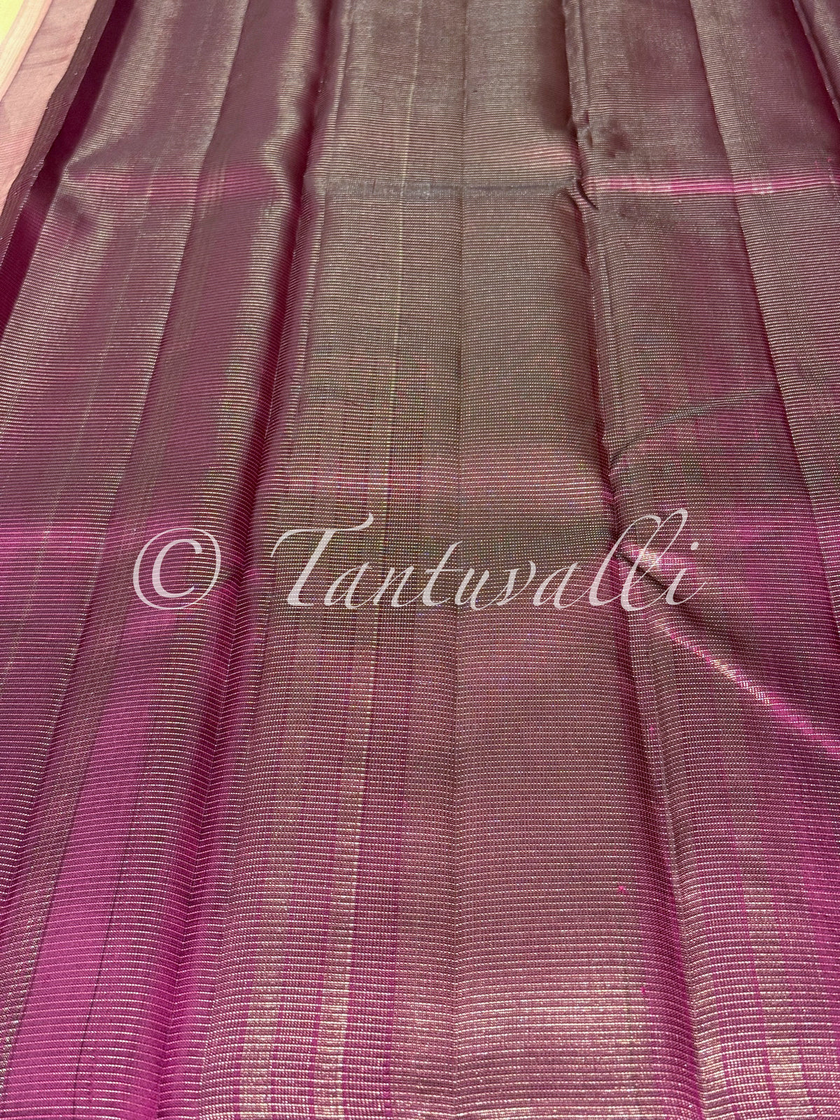 Cream Vaira Oosi Kattam Borderless with Vaadaamalli Pallu