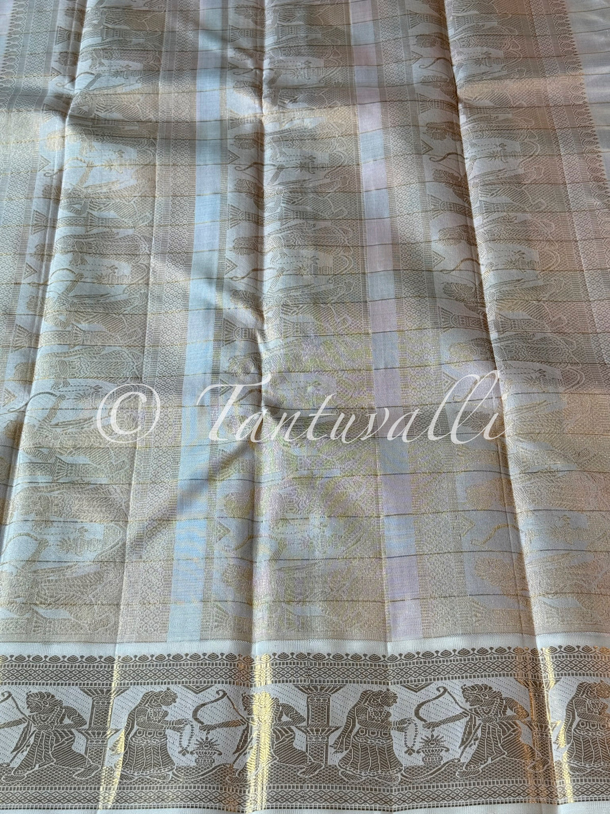 Multi Color Checks Sita Rama Kalyaanam Korvai