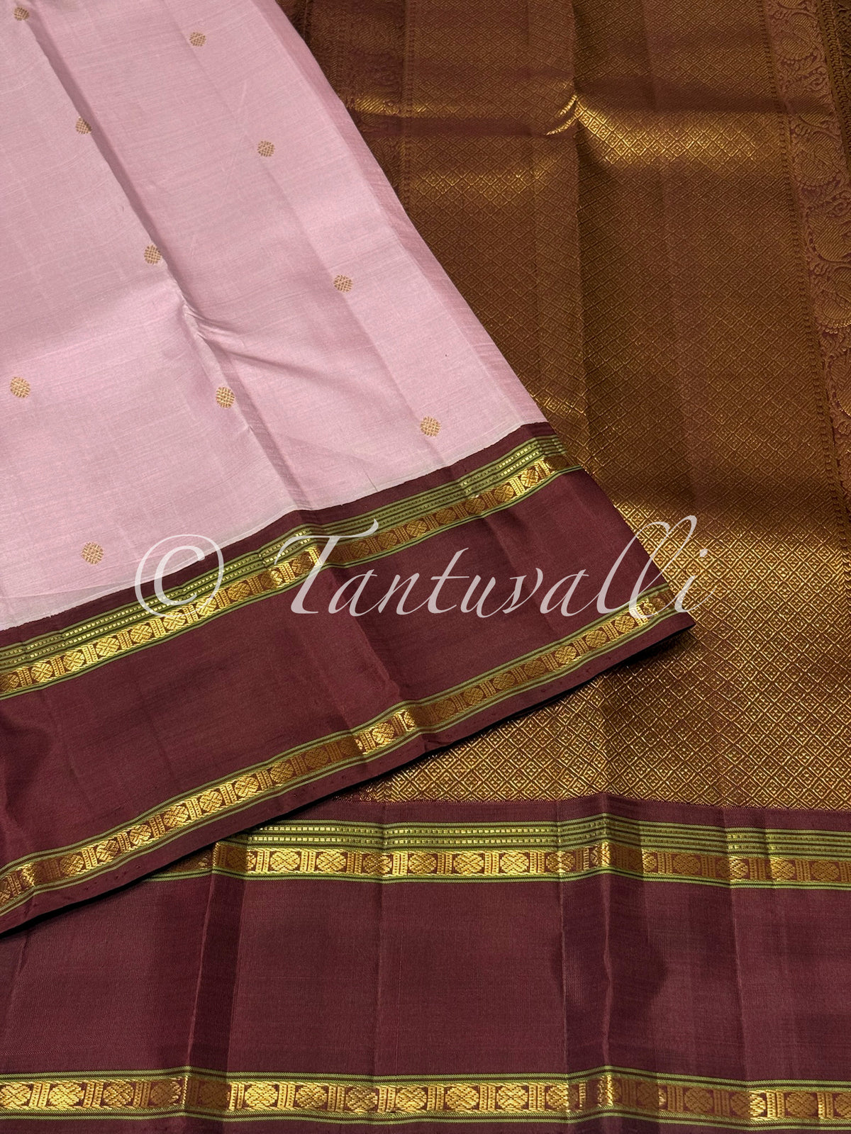 Mauve with Wine Rettaipet Border