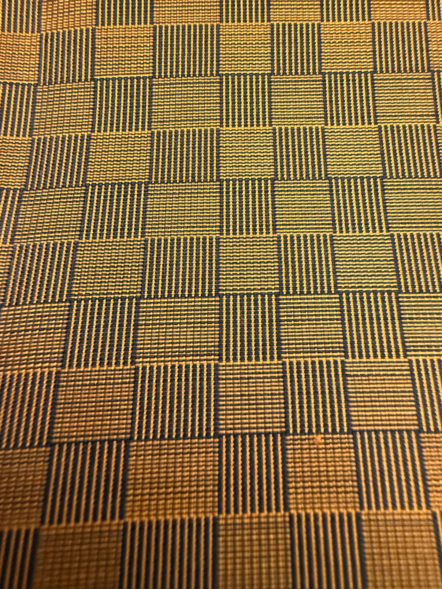 Brown and mustard with Purple orange green Korvai