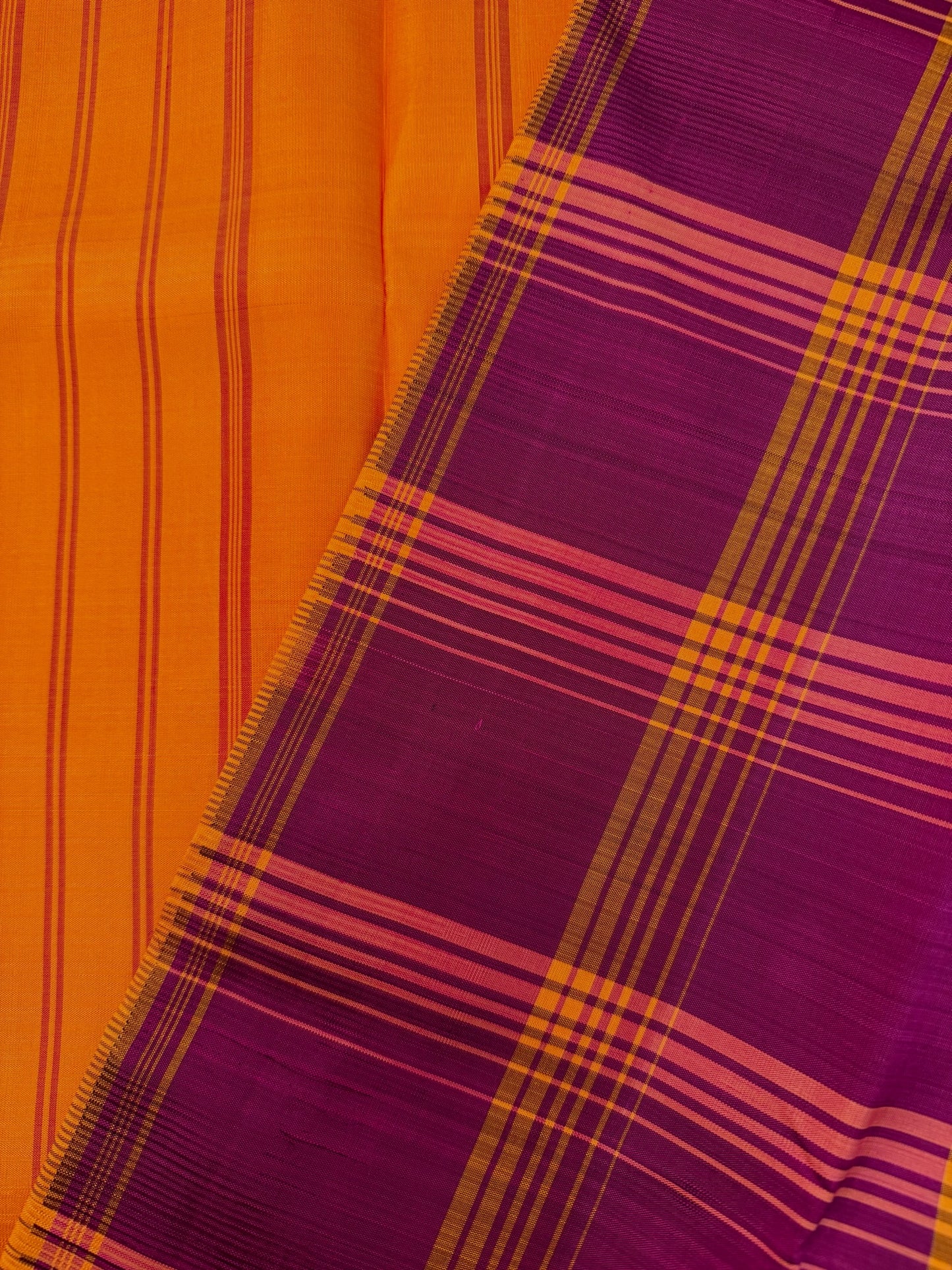 Purple with Mustard Korvai