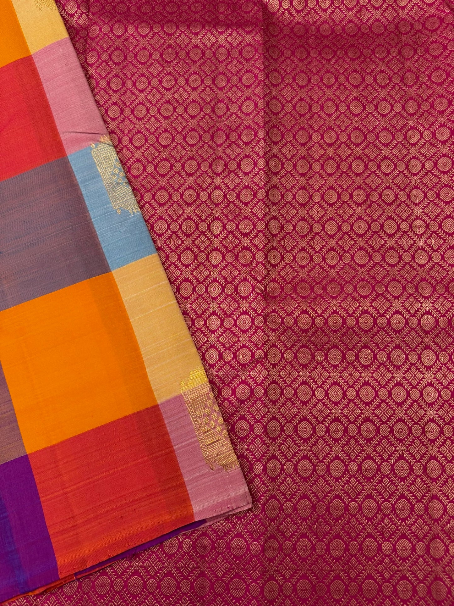 Multi large checks Paalum Pazhamum- Borderless