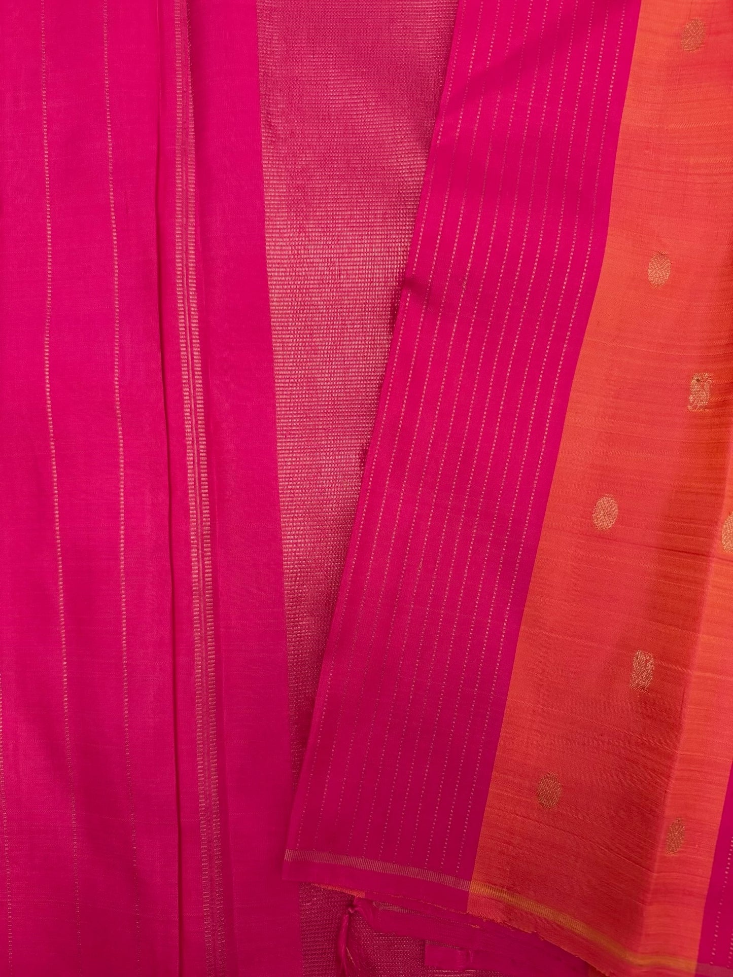 Vibrant Orange pink - Borderless