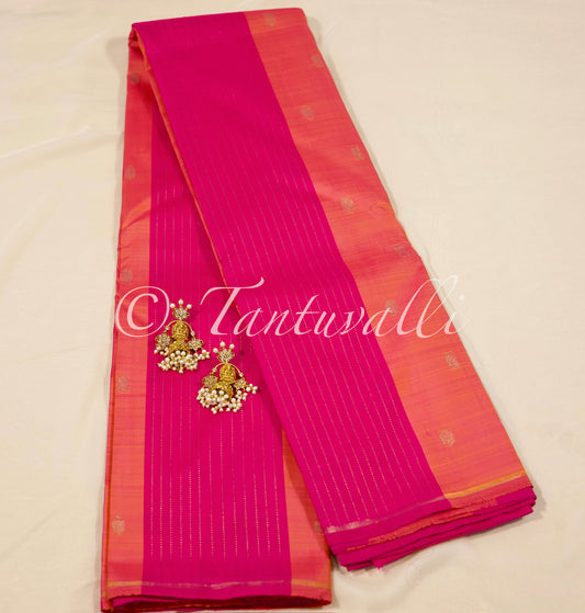 Vibrant Orange pink - Borderless