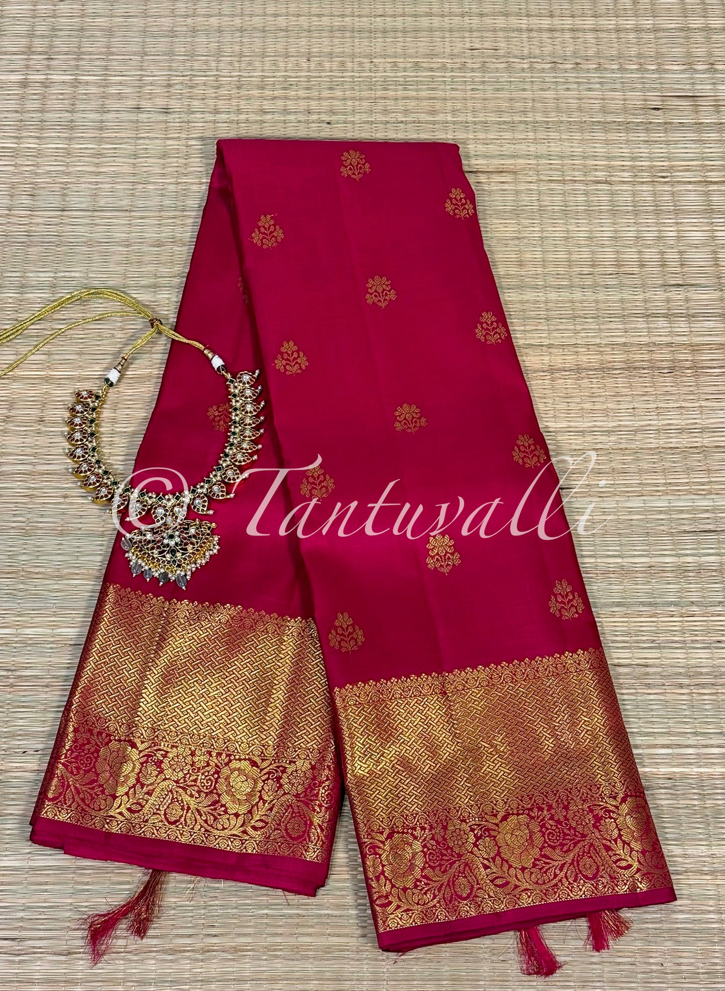 Bright Red Self Border