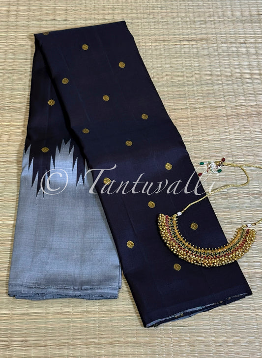 Black and Grey Reverse Rising Temple