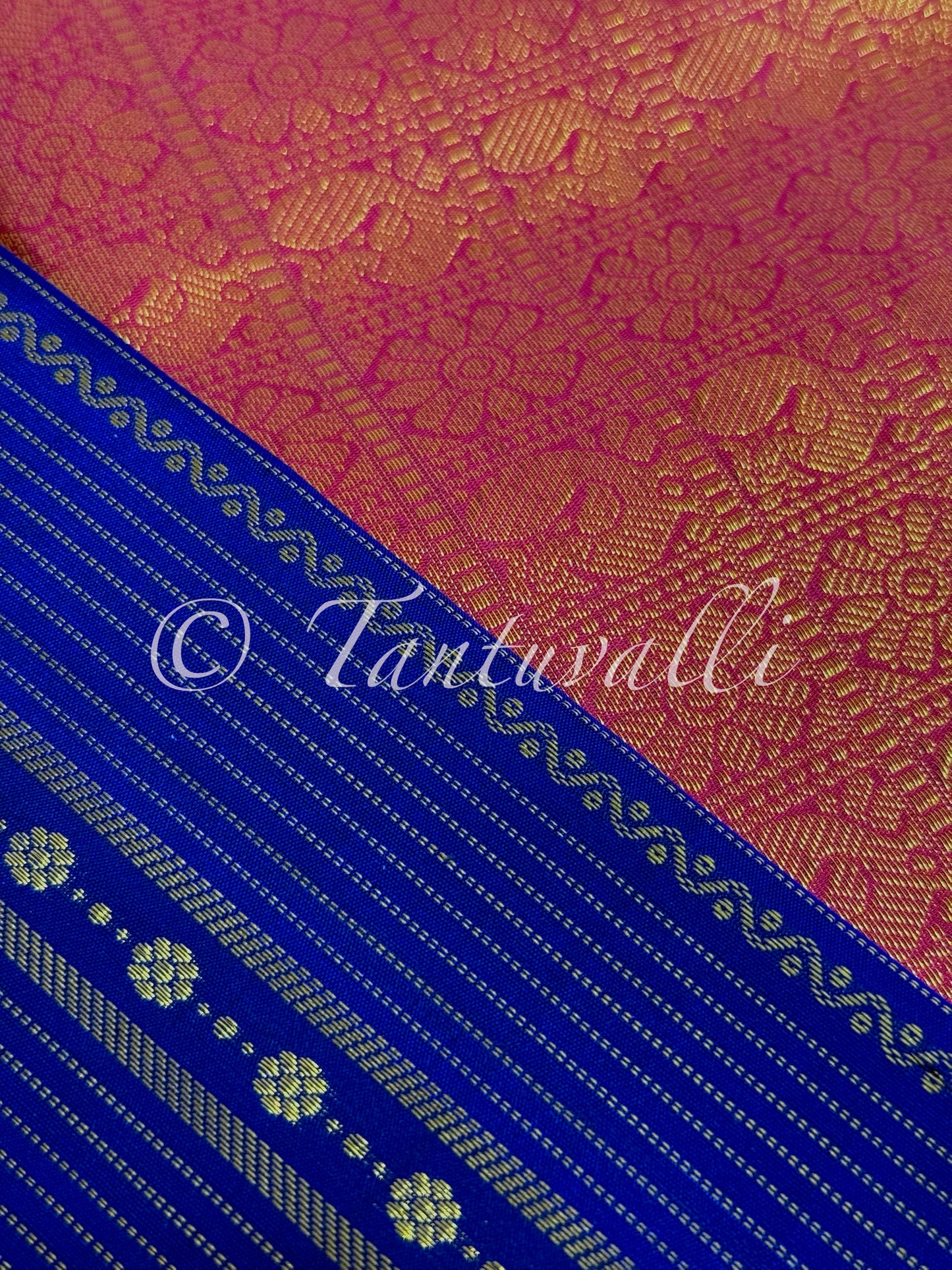 Dark Blue Stripes Borderless