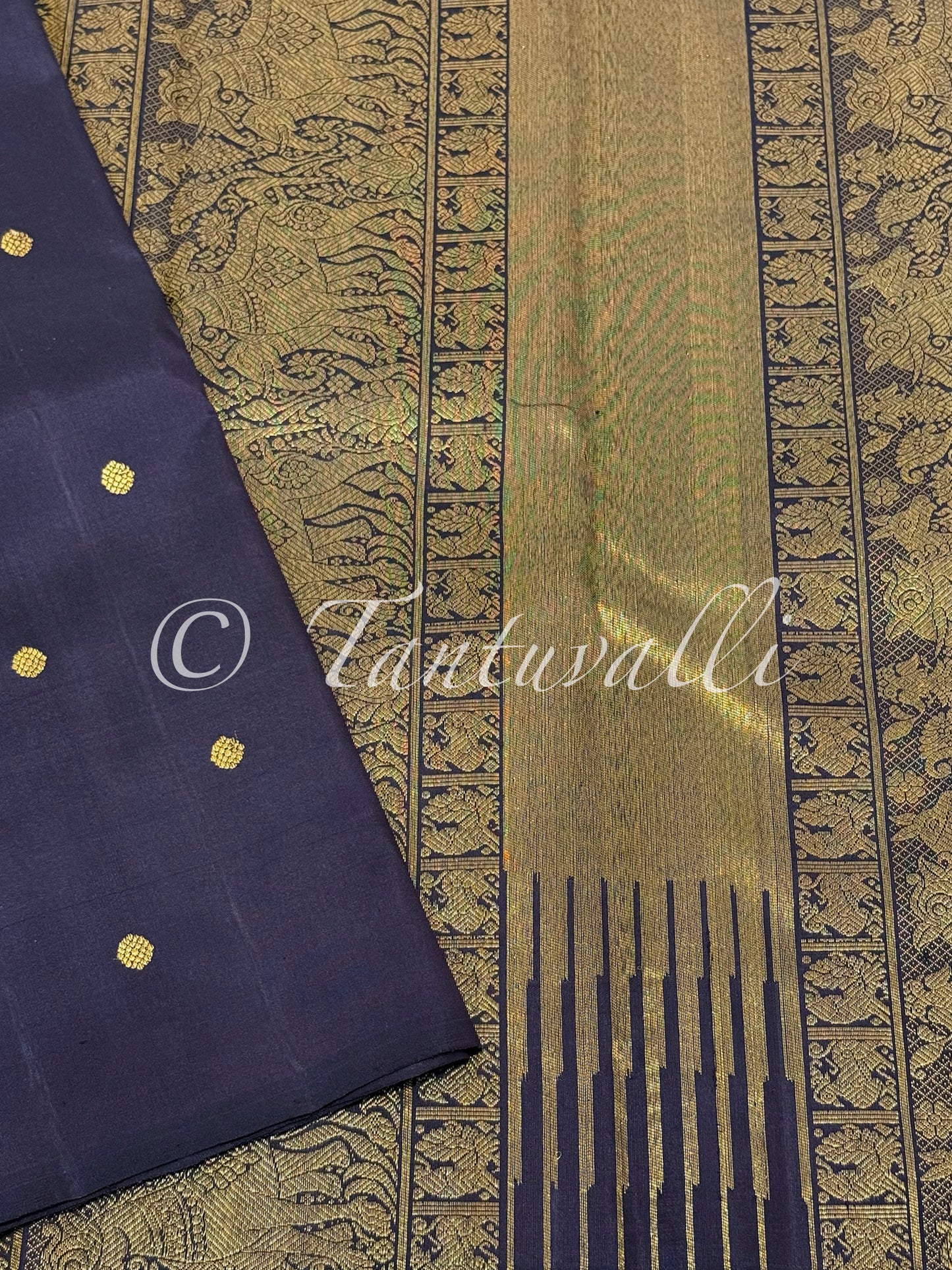 Black and Grey Reverse Rising Temple